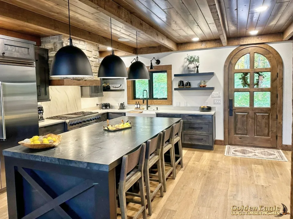 Bespoke High-End Kitchens by Golden Eagle Log & Timber Homes - Photo 46