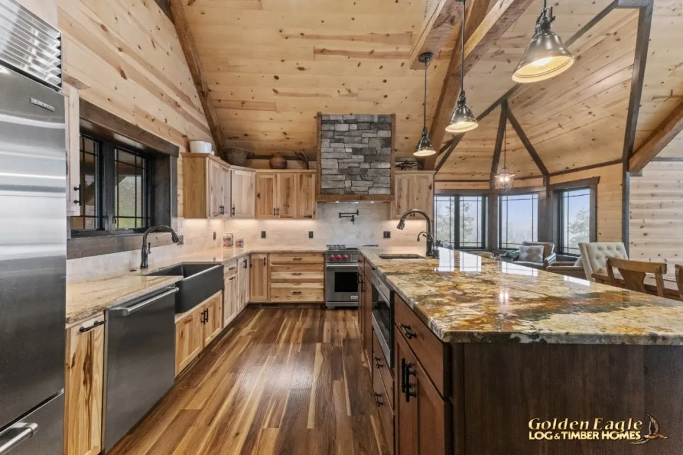 Bespoke High-End Kitchens by Golden Eagle Log & Timber Homes - Photo 36