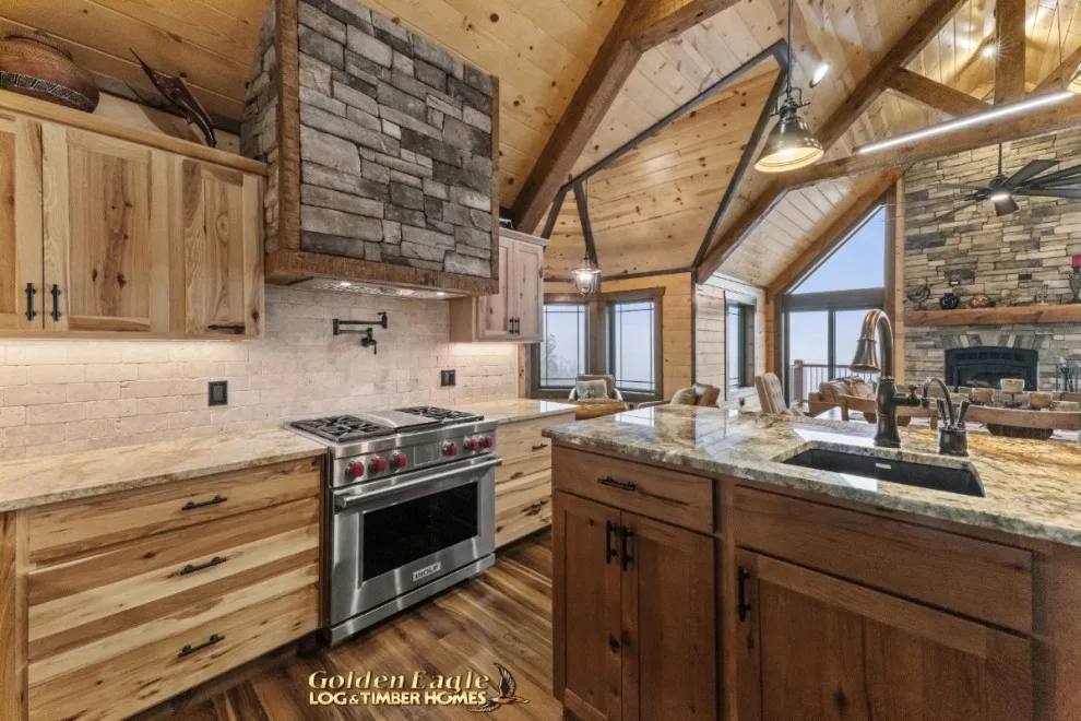 Bespoke High-End Kitchens by Golden Eagle Log & Timber Homes - Photo 176