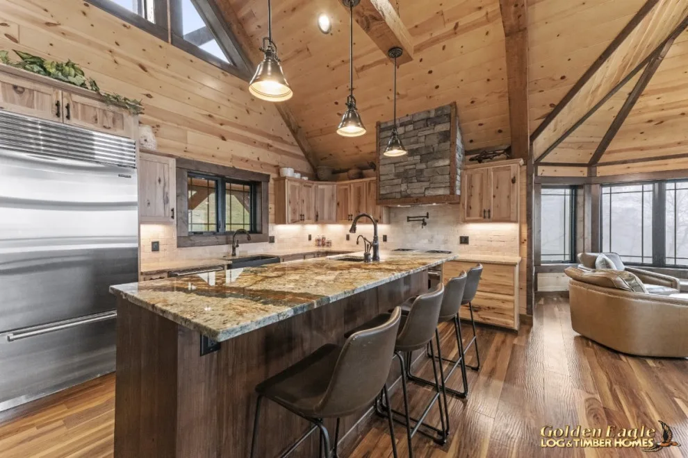 Bespoke High-End Kitchens by Golden Eagle Log & Timber Homes - Photo 105