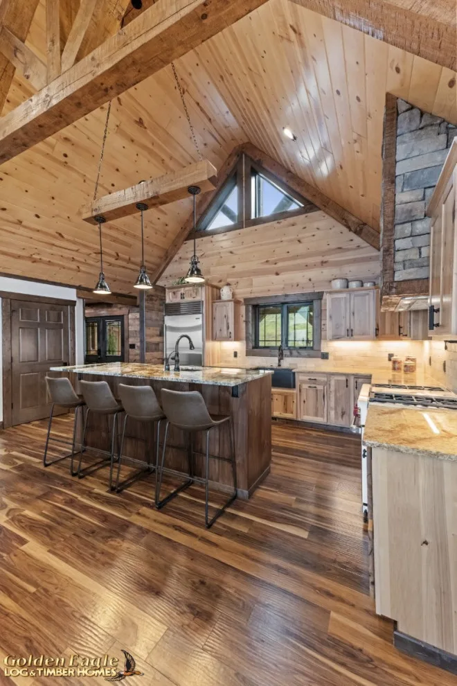 Bespoke High-End Kitchens by Golden Eagle Log & Timber Homes - Photo 164