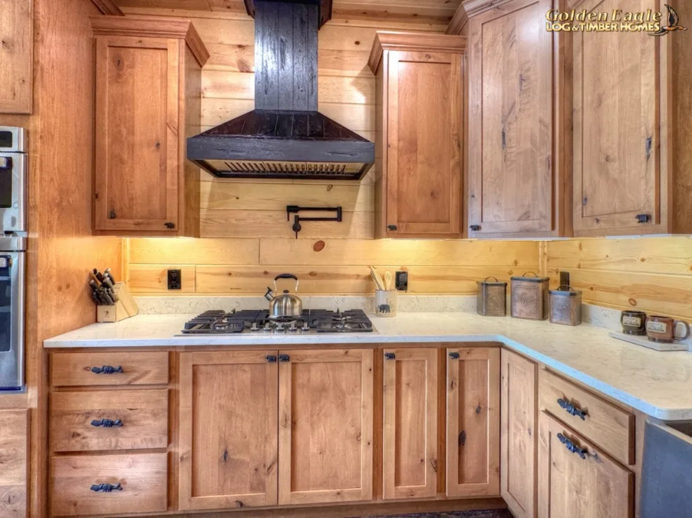 Bespoke High-End Kitchens by Golden Eagle Log & Timber Homes - Photo 100
