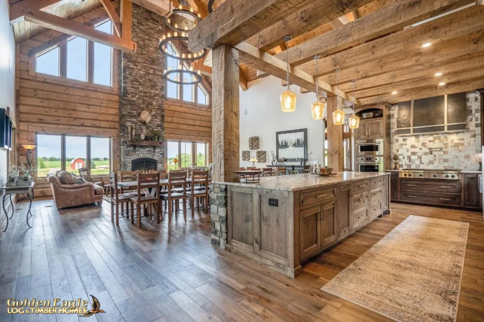 Bespoke High-End Kitchens by Golden Eagle Log & Timber Homes - Photo 133