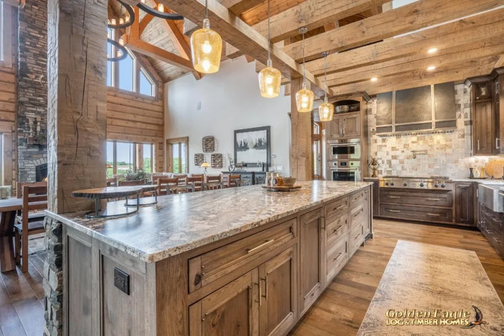 Bespoke High-End Kitchens by Golden Eagle Log & Timber Homes - Photo 70