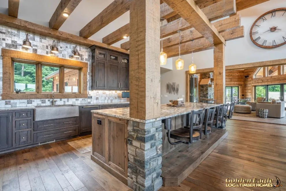 Bespoke High-End Kitchens by Golden Eagle Log & Timber Homes - Photo 172