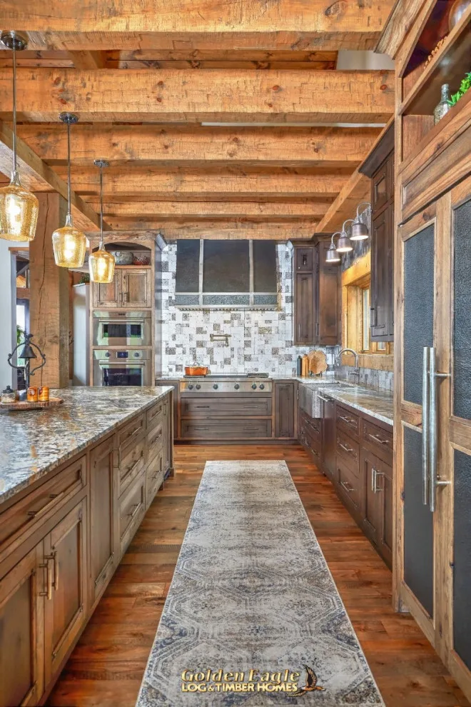 Bespoke High-End Kitchens by Golden Eagle Log & Timber Homes - Photo 136
