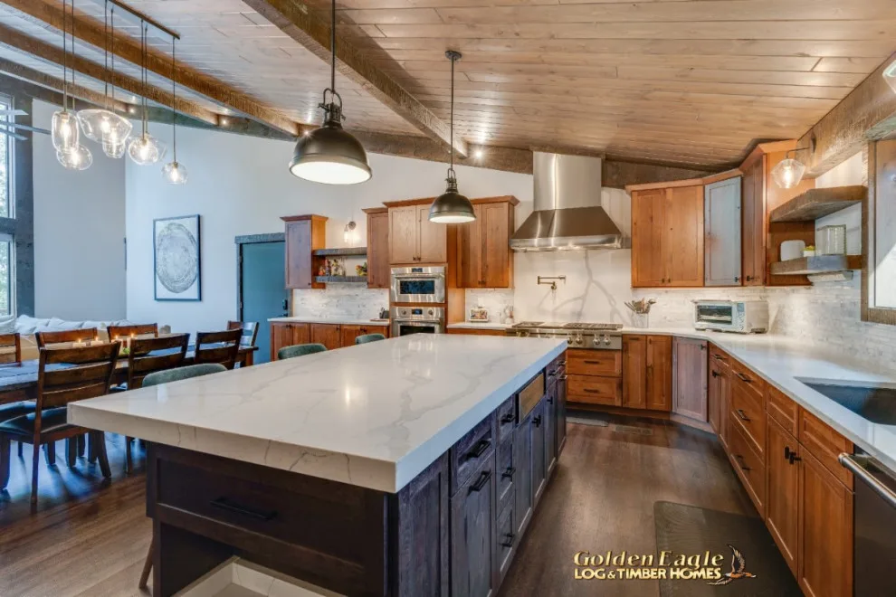 Bespoke High-End Kitchens by Golden Eagle Log & Timber Homes - Photo 170