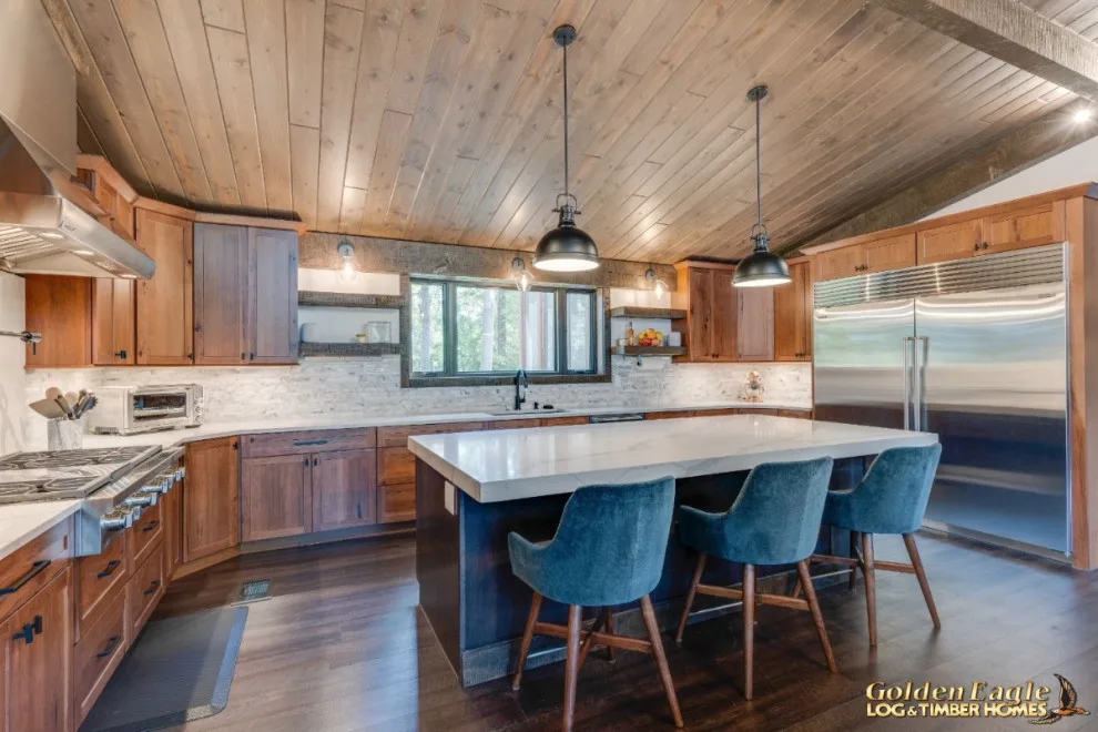 Bespoke High-End Kitchens by Golden Eagle Log & Timber Homes - Photo 96