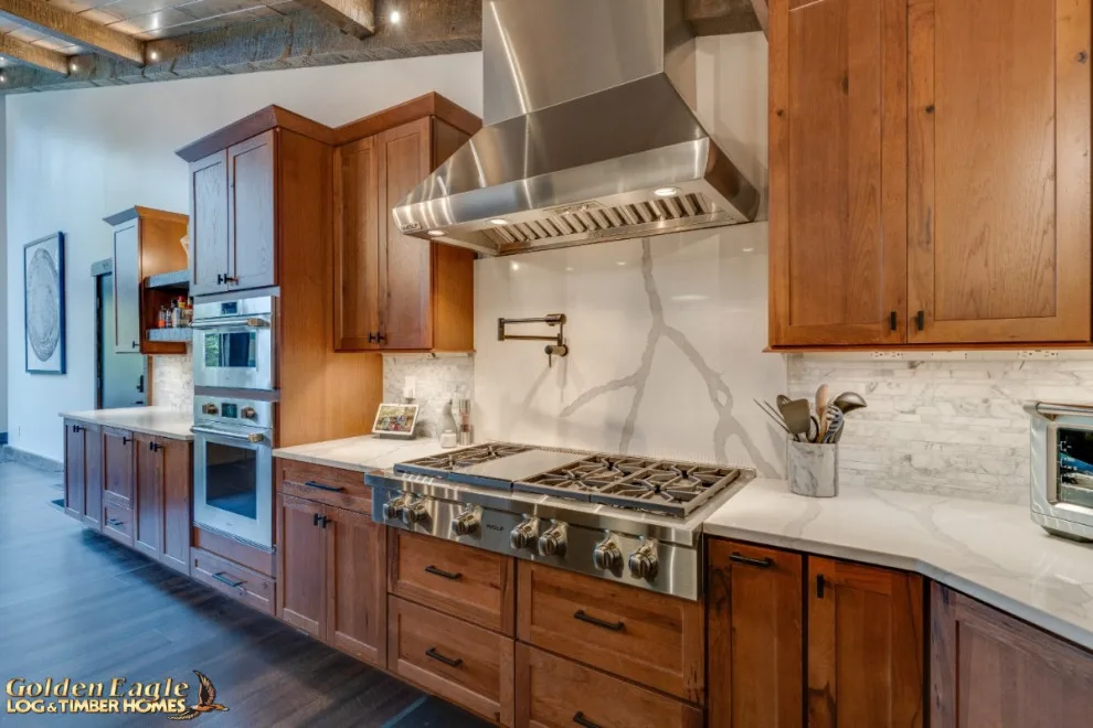Bespoke High-End Kitchens by Golden Eagle Log & Timber Homes - Photo 167