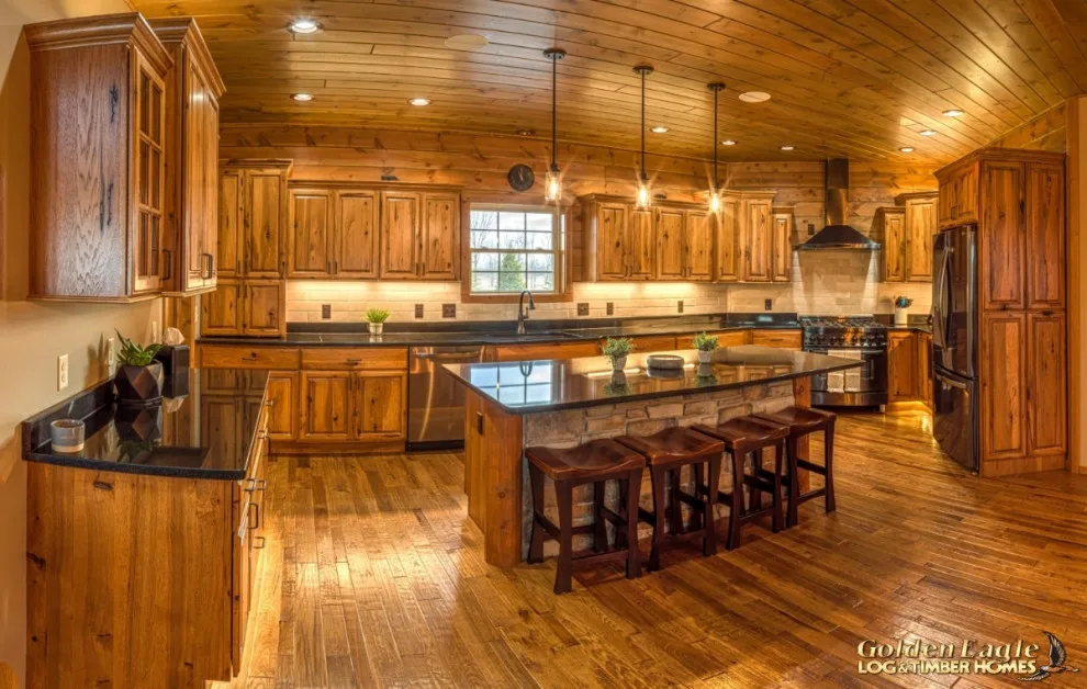 Bespoke High-End Kitchens by Golden Eagle Log & Timber Homes - Photo 41