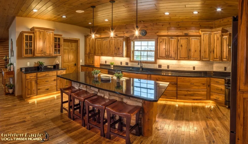 Bespoke High-End Kitchens by Golden Eagle Log & Timber Homes - Photo 102