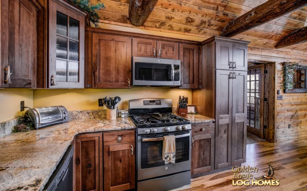Bespoke High-End Kitchens by Golden Eagle Log & Timber Homes - Photo 113