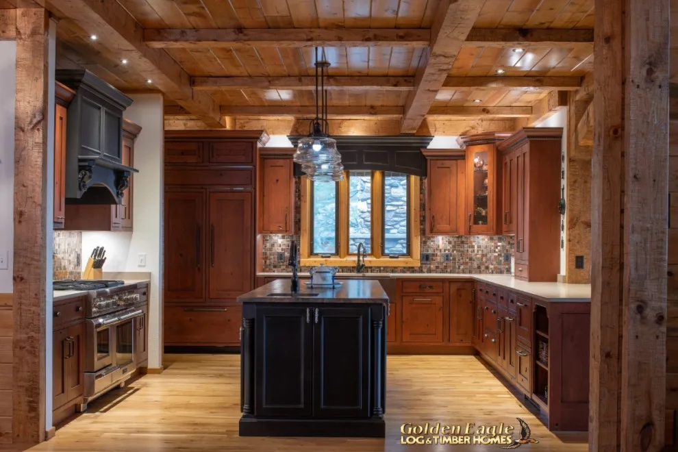 Bespoke High-End Kitchens by Golden Eagle Log & Timber Homes - Photo 91