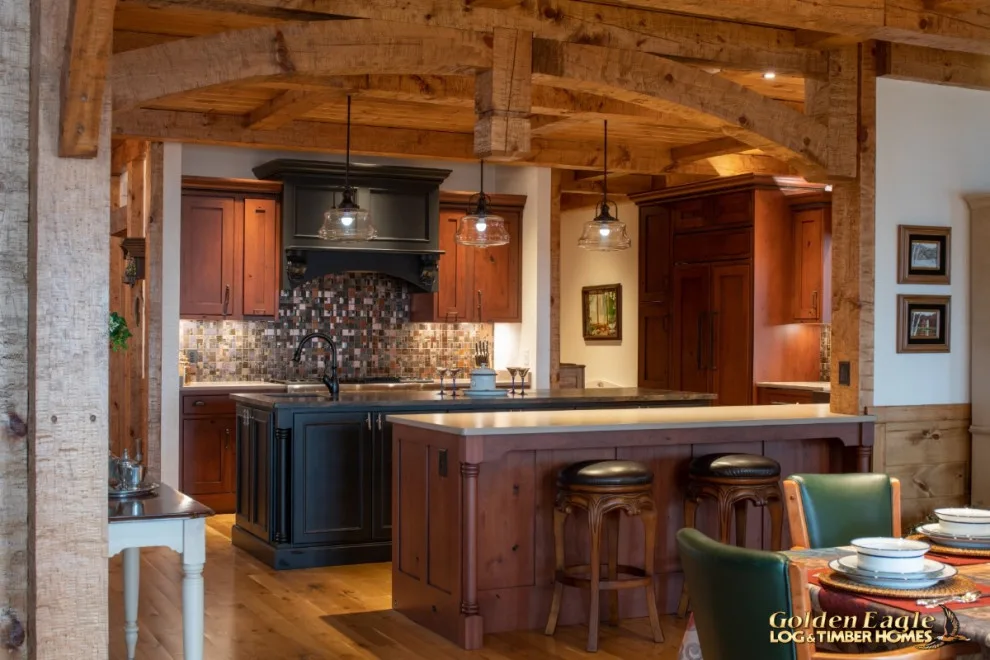 Bespoke High-End Kitchens by Golden Eagle Log & Timber Homes - Photo 120