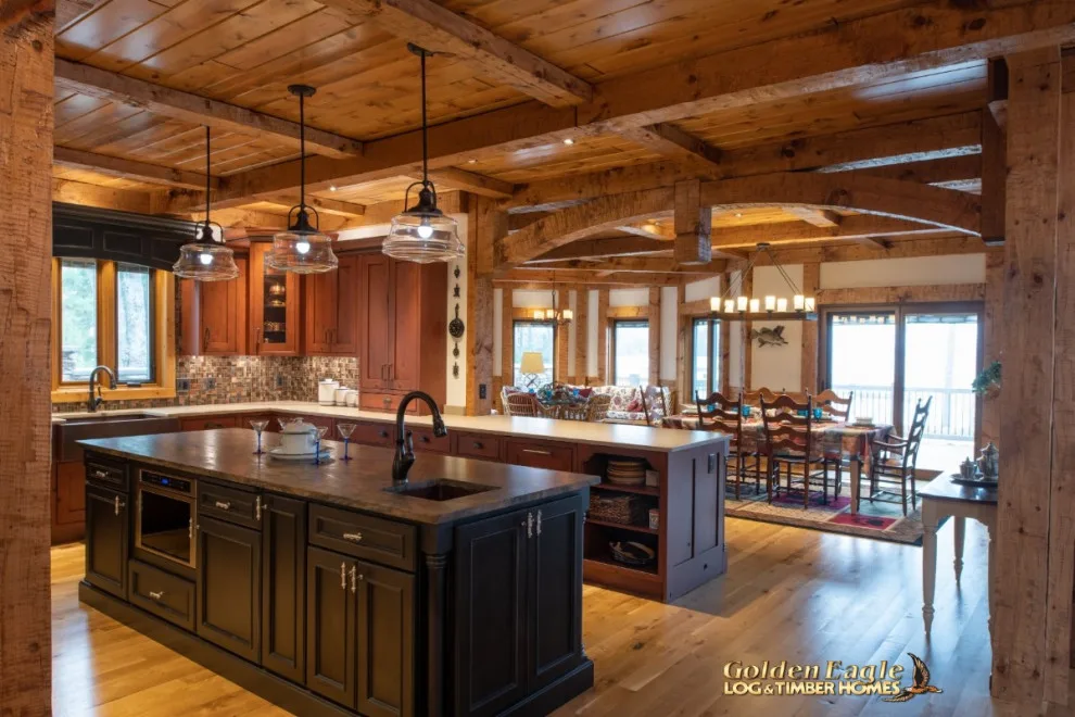 Bespoke High-End Kitchens by Golden Eagle Log & Timber Homes - Photo 50