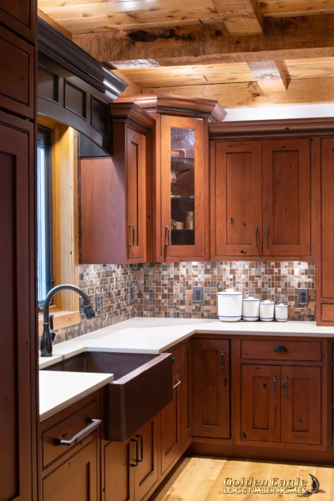Bespoke High-End Kitchens by Golden Eagle Log & Timber Homes - Photo 143