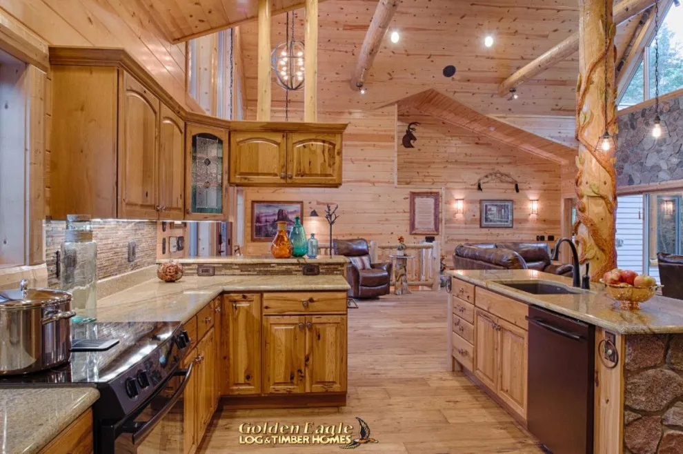 Bespoke High-End Kitchens by Golden Eagle Log & Timber Homes - Photo 57