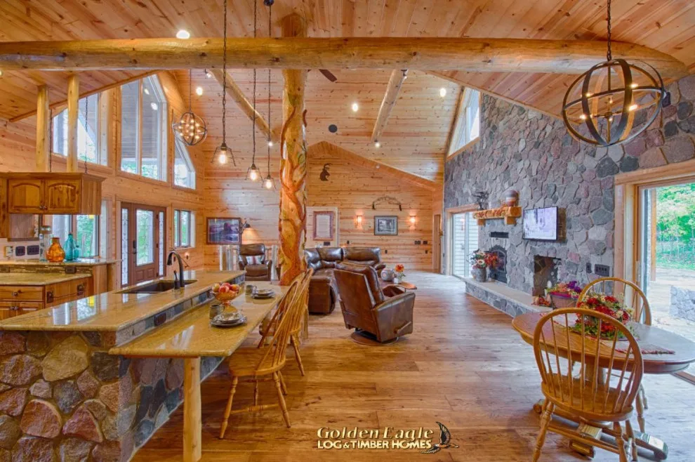 Bespoke High-End Kitchens by Golden Eagle Log & Timber Homes - Photo 101