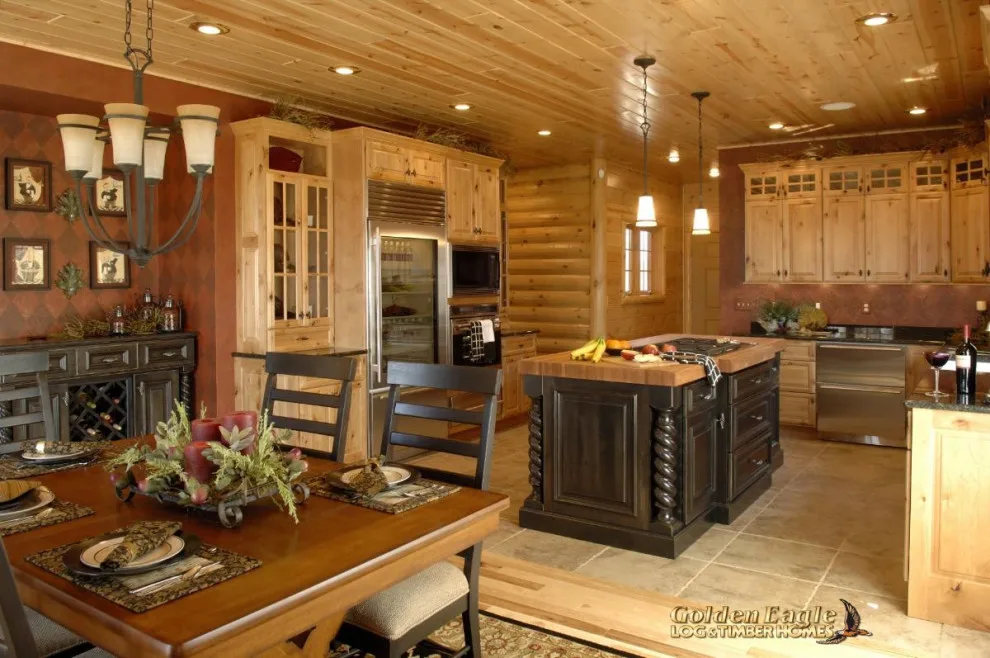 Bespoke High-End Kitchens by Golden Eagle Log & Timber Homes - Photo 128