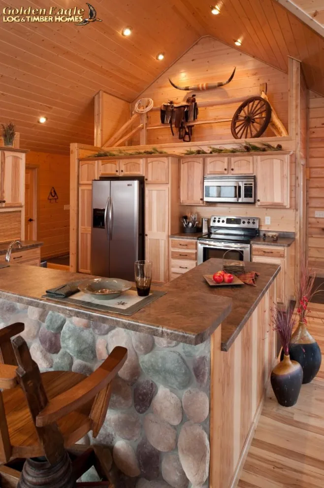 Bespoke High-End Kitchens by Golden Eagle Log & Timber Homes - Photo 104