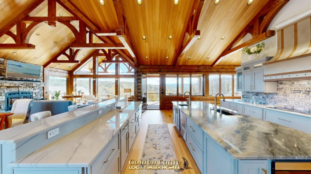Bespoke High-End Kitchens by Golden Eagle Log & Timber Homes - Photo 144
