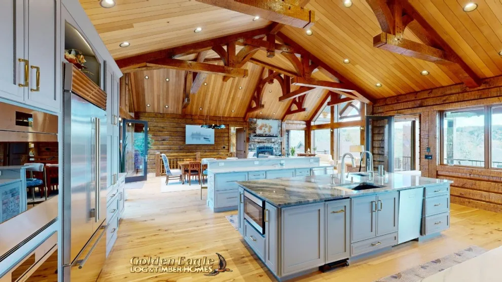 Bespoke High-End Kitchens by Golden Eagle Log & Timber Homes - Photo 10