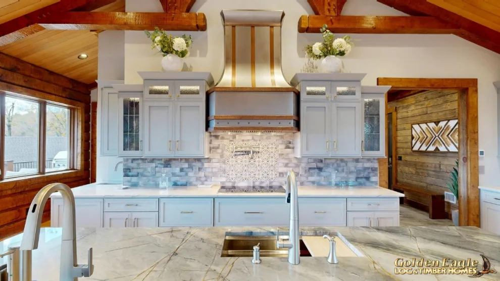 Bespoke High-End Kitchens by Golden Eagle Log & Timber Homes - Photo 98