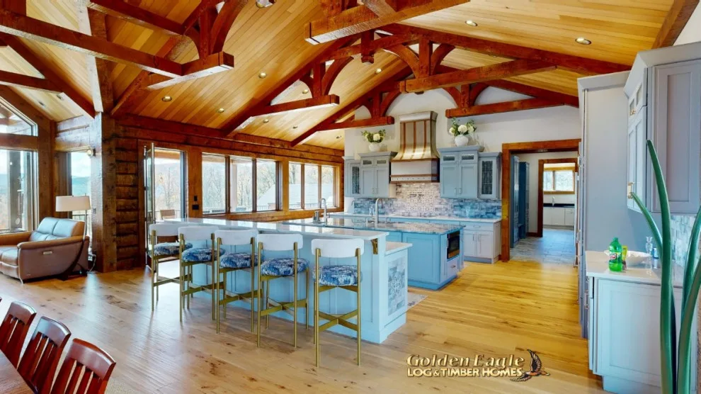 Bespoke High-End Kitchens by Golden Eagle Log & Timber Homes - Photo 94