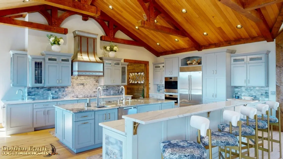 Bespoke High-End Kitchens by Golden Eagle Log & Timber Homes - Photo 159