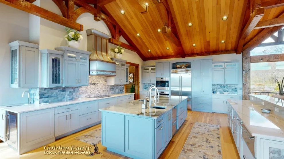 Bespoke High-End Kitchens by Golden Eagle Log & Timber Homes - Photo 145
