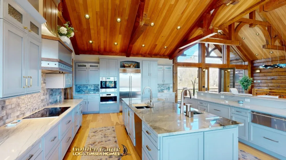 Bespoke High-End Kitchens by Golden Eagle Log & Timber Homes - Photo 110