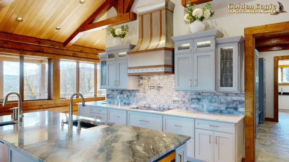Bespoke High-End Kitchens by Golden Eagle Log & Timber Homes - Photo 141