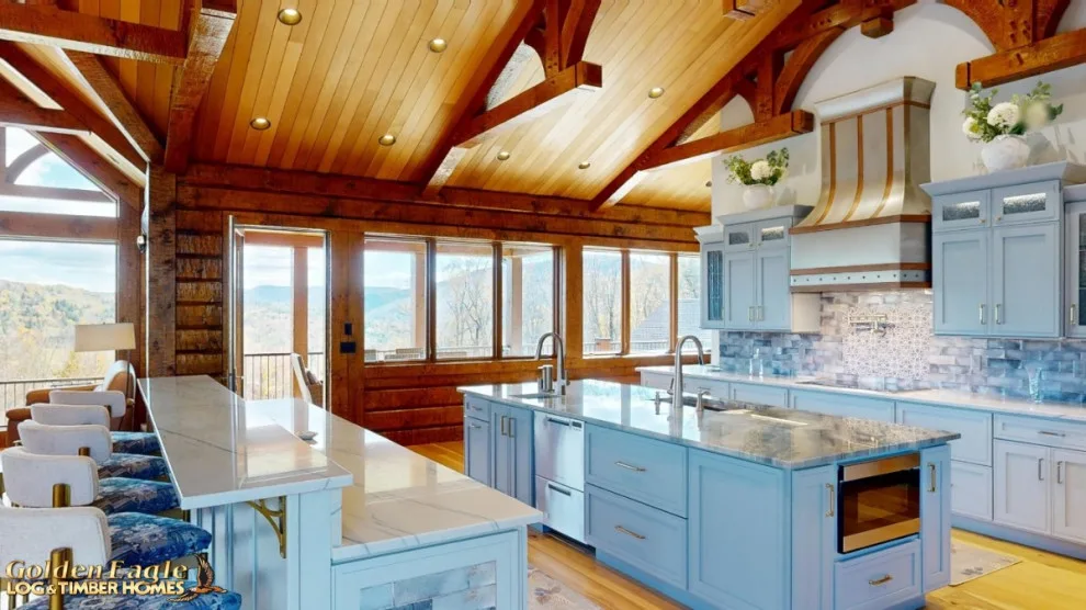 Bespoke High-End Kitchens by Golden Eagle Log & Timber Homes - Photo 83