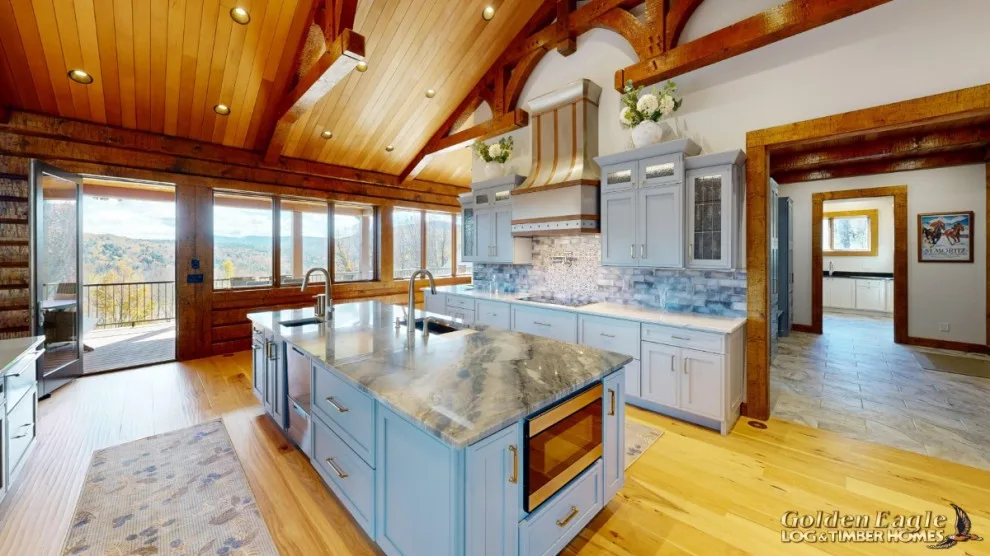 Bespoke High-End Kitchens by Golden Eagle Log & Timber Homes - Photo 92