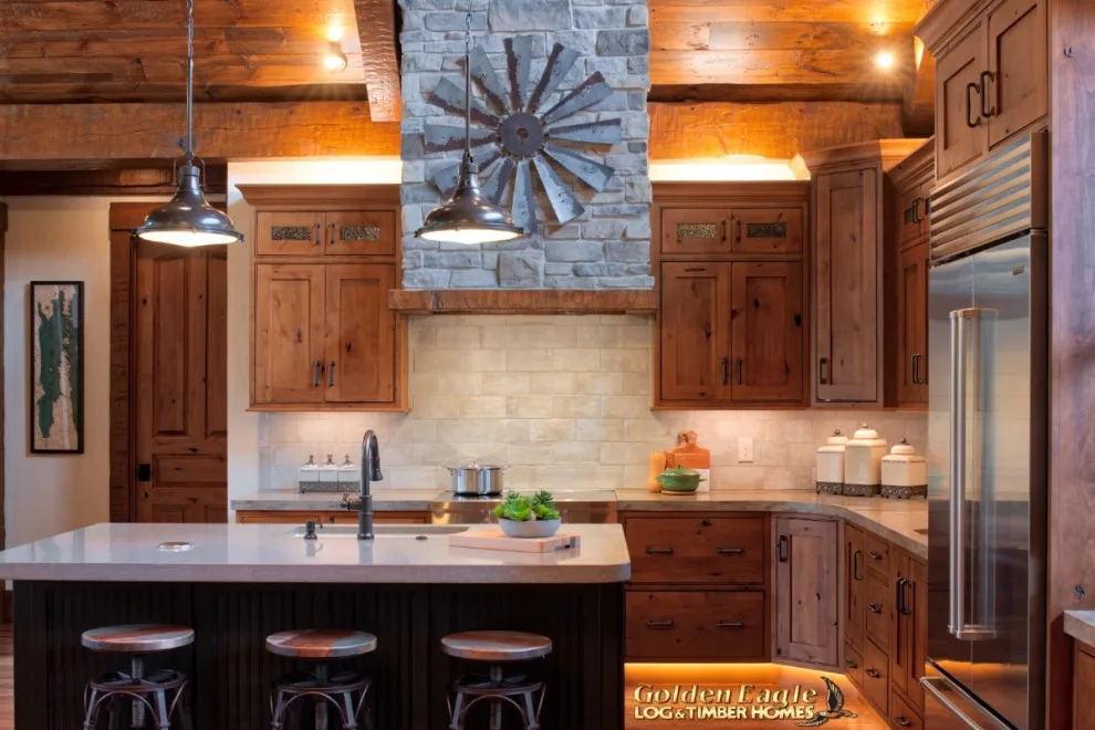 Bespoke High-End Kitchens by Golden Eagle Log & Timber Homes - Photo 31