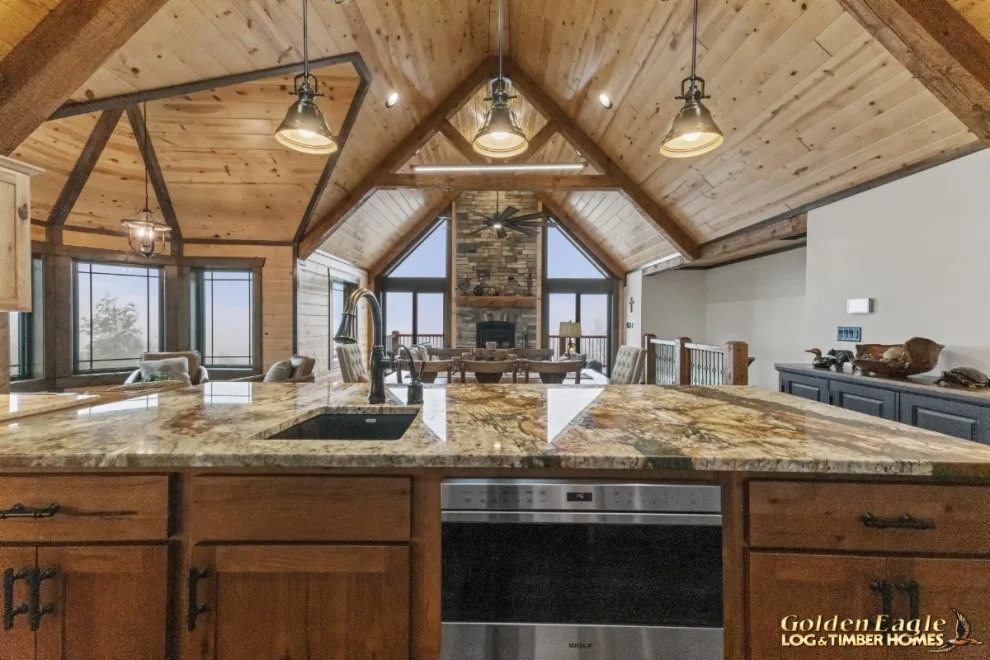 Bespoke High-End Kitchens by Golden Eagle Log & Timber Homes - Photo 11