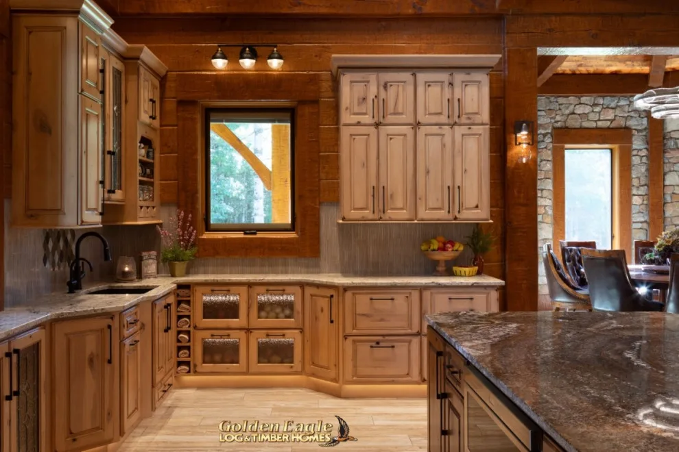 Bespoke High-End Kitchens by Golden Eagle Log & Timber Homes - Photo 20