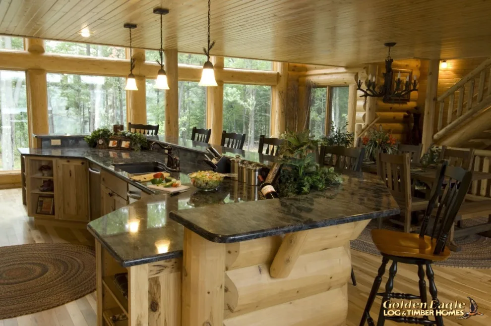 Bespoke High-End Kitchens by Golden Eagle Log & Timber Homes - Photo 177