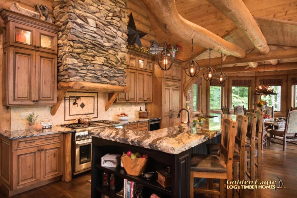 Bespoke High-End Kitchens by Golden Eagle Log & Timber Homes - Photo 88