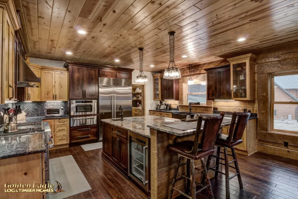 Bespoke High-End Kitchens by Golden Eagle Log & Timber Homes - Photo 157