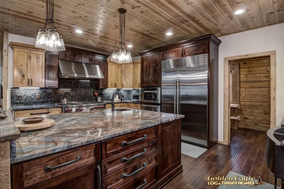Bespoke High-End Kitchens by Golden Eagle Log & Timber Homes - Photo 156