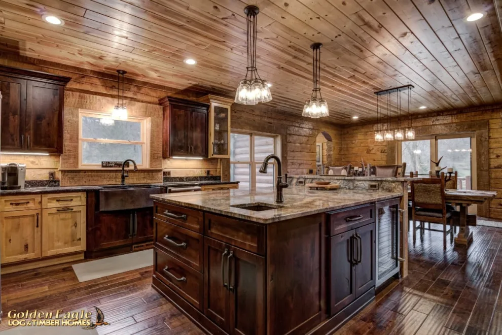 Bespoke High-End Kitchens by Golden Eagle Log & Timber Homes - Photo 115