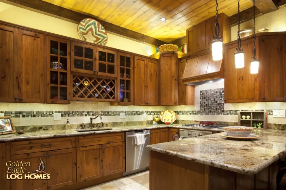 Bespoke High-End Kitchens by Golden Eagle Log & Timber Homes - Photo 47