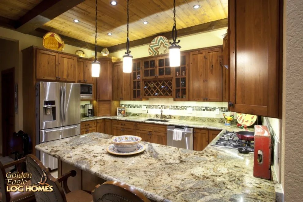 Bespoke High-End Kitchens by Golden Eagle Log & Timber Homes - Photo 66