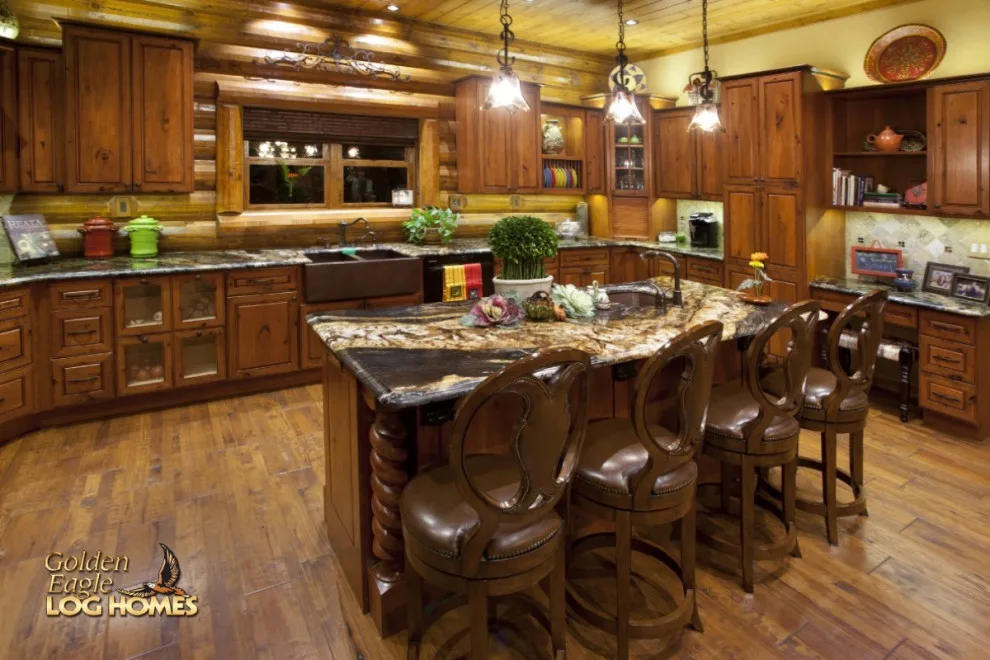 Bespoke High-End Kitchens by Golden Eagle Log & Timber Homes - Photo 62