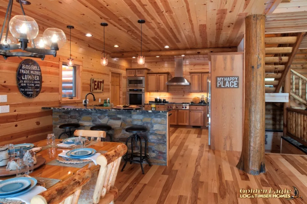 Bespoke High-End Kitchens by Golden Eagle Log & Timber Homes - Photo 147