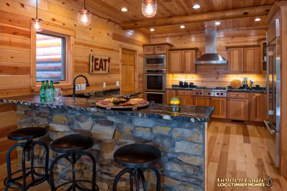 Bespoke High-End Kitchens by Golden Eagle Log & Timber Homes - Photo 149