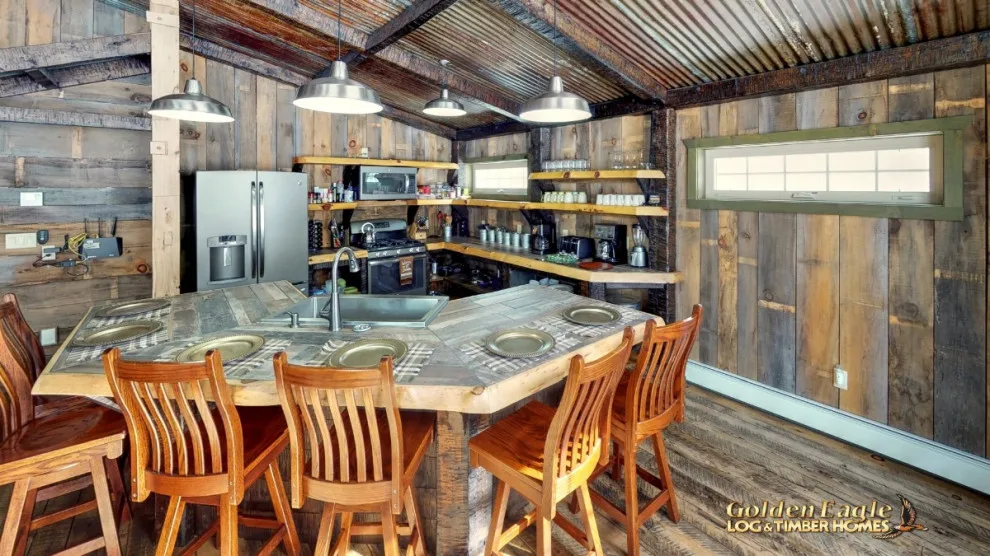 Bespoke High-End Kitchens by Golden Eagle Log & Timber Homes - Photo 9