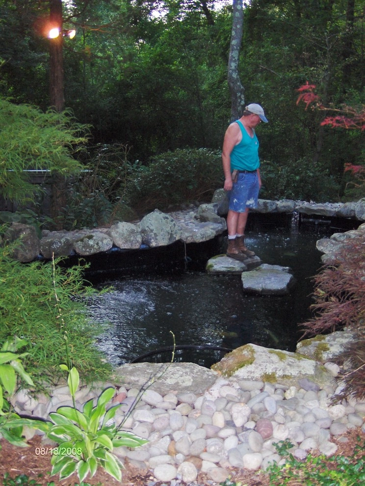 Old Cement Pond Renovated by Koi Villa Water Garden Center - Photo 10