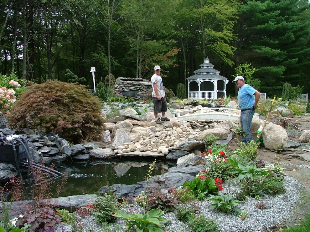 A beautiful creation & healthy koi pond by Koi Villa Water Garden Center - Photo 10